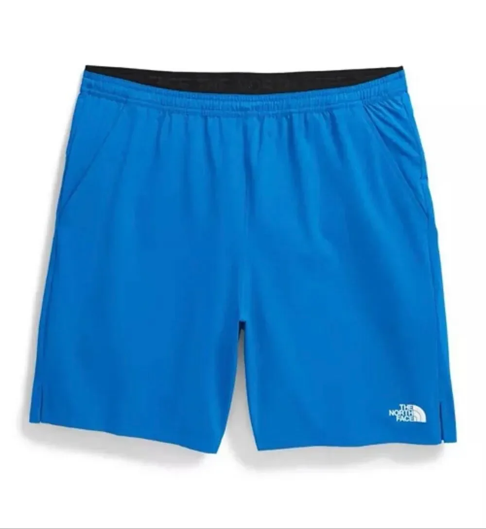The North Face Wander 2.0 Water-Repellent Trail Hike Shorts Hero Blue XXL
